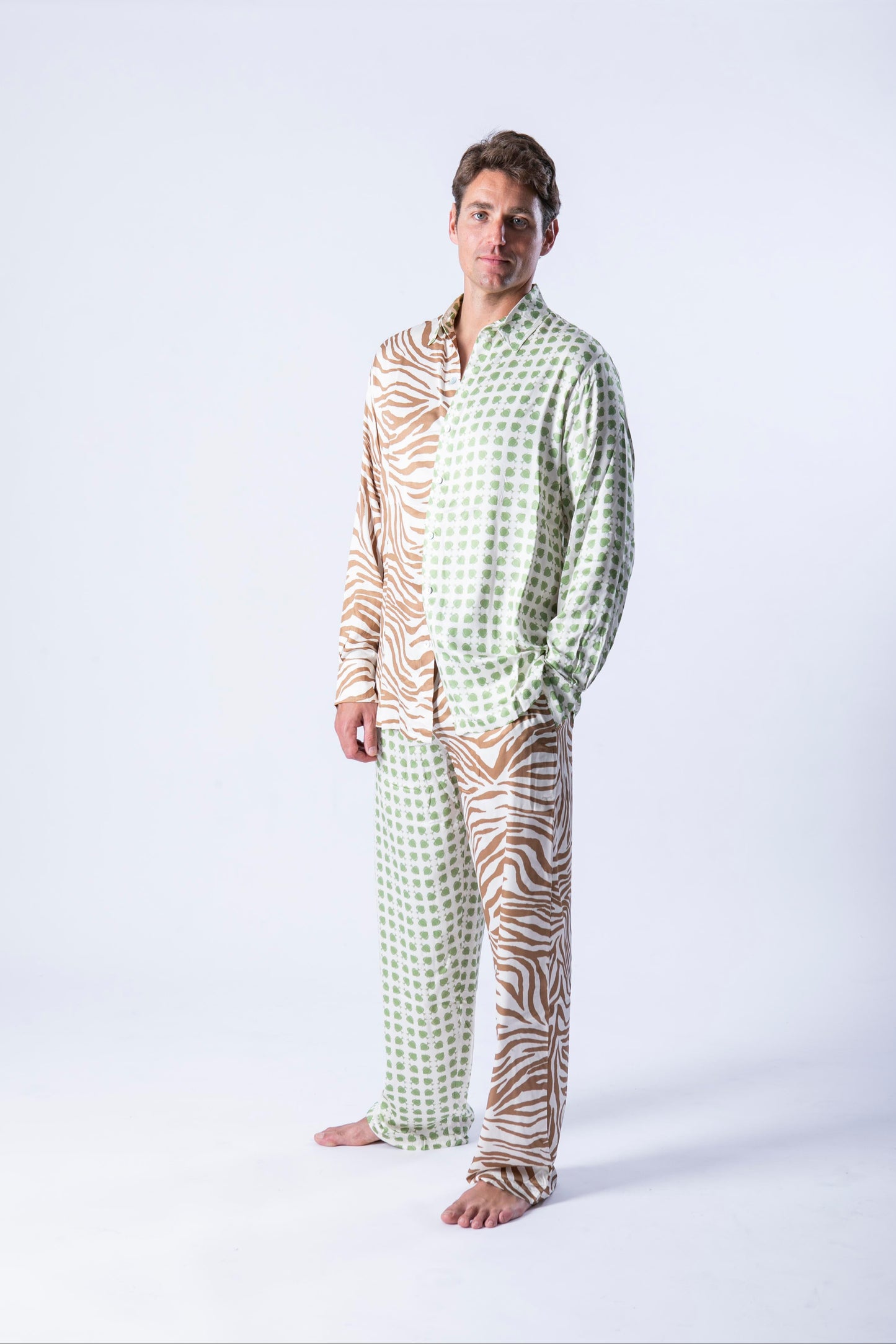 Pajama Olive Clash Man