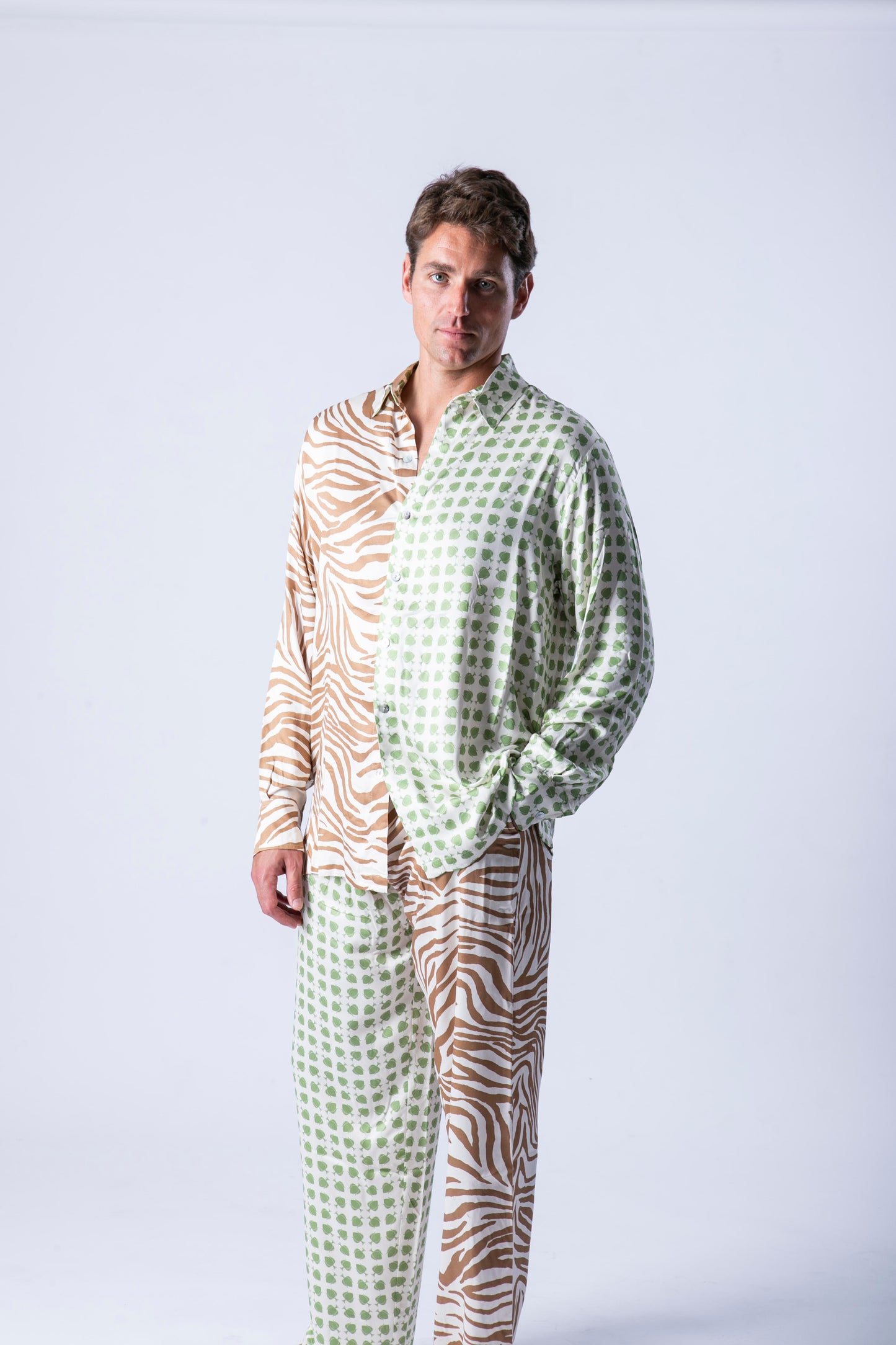 Pajama Olive Clash Man
