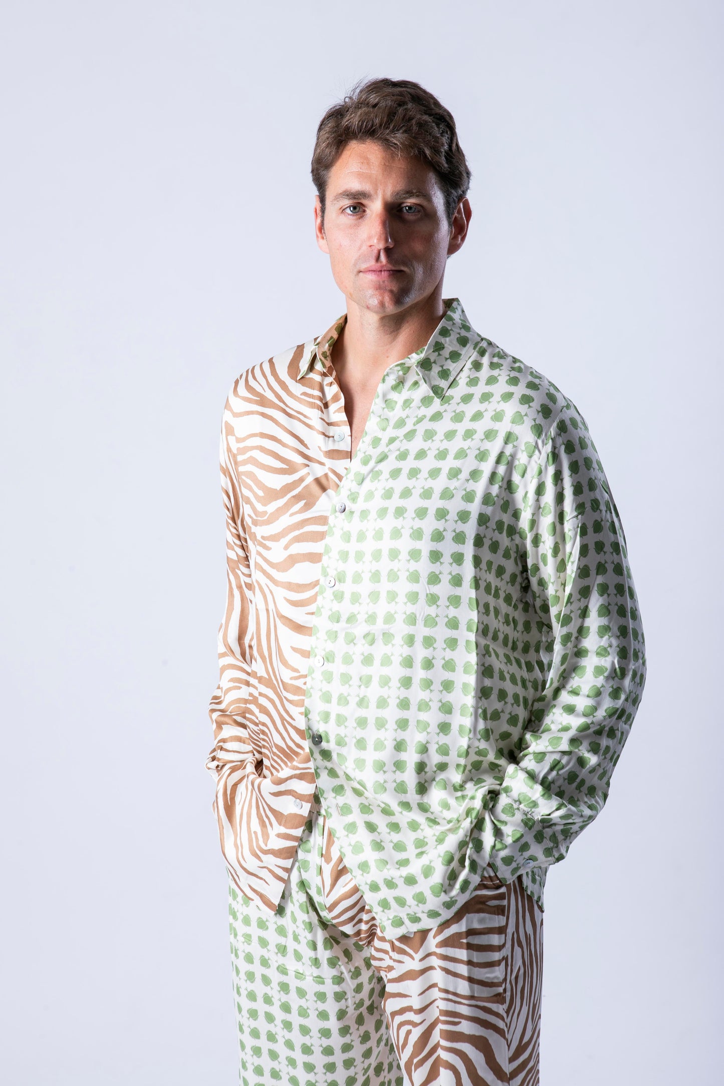 Pajama Olive Clash Man