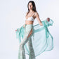 Seafoam Lace Pants